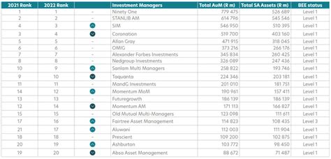 fund managers in south africa