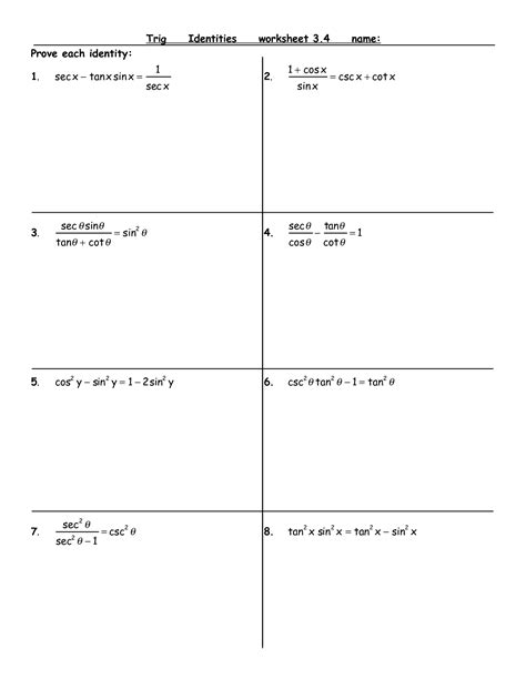 fundamental identities quiz