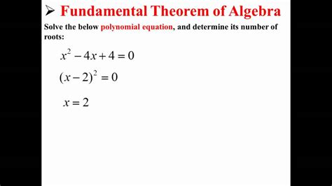 fundamental theorem of algebra wikipedia