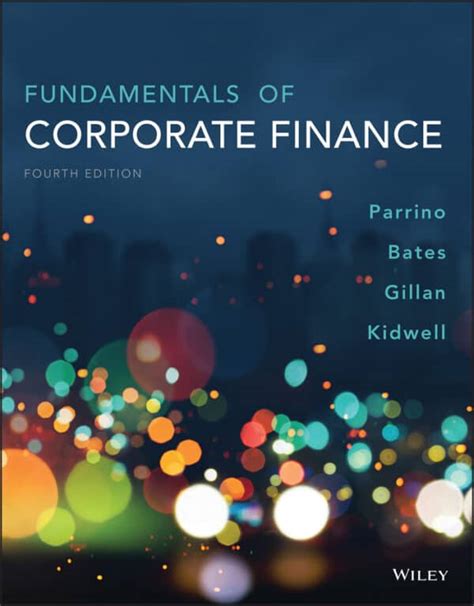fundamentals of corporate finance free pdf