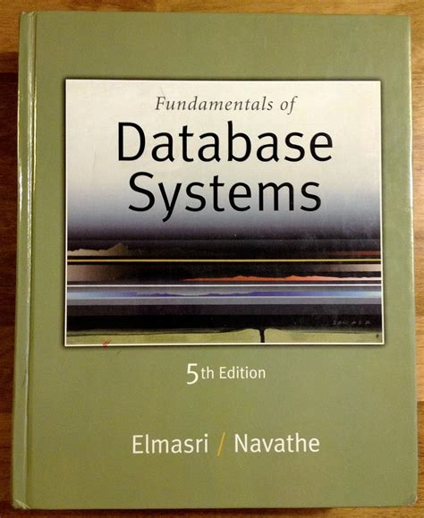 fundamentals of database systems 5th edition
