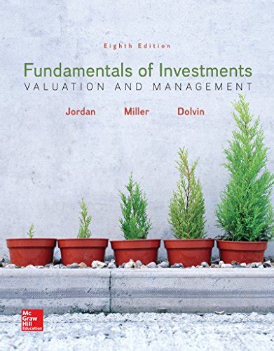 fundamentals of investments 10th edition