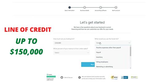 fundbox line of credit application