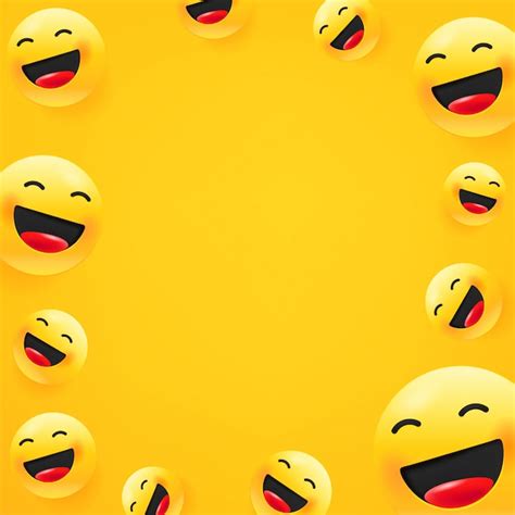 fundo de emoji rindo
