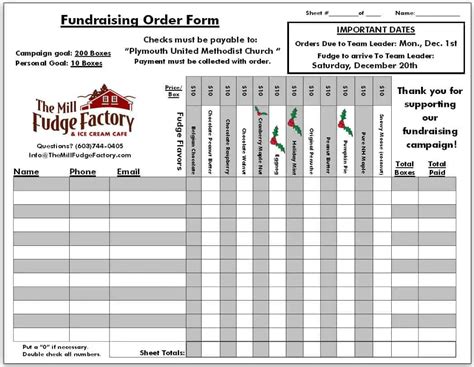 6+ Fundraiser Order Form Templates Website, WordPress, Blog