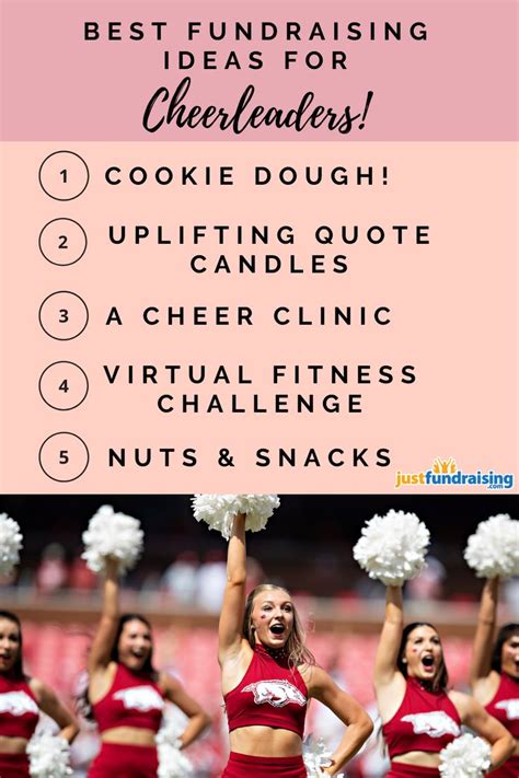 fundraiser ideas for cheerleaders