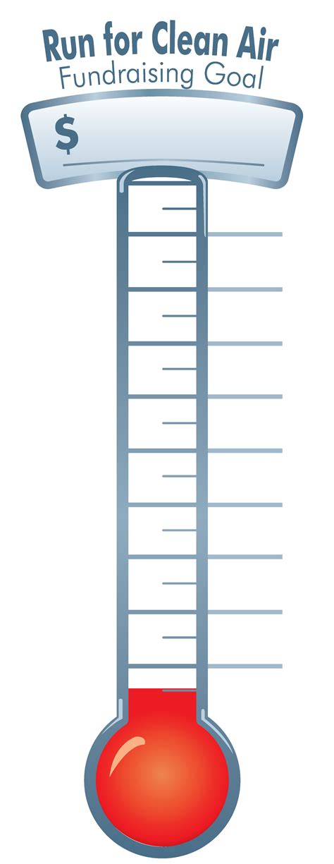 fundraiser thermometer