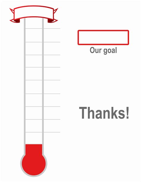 fundraiser thermometer generator