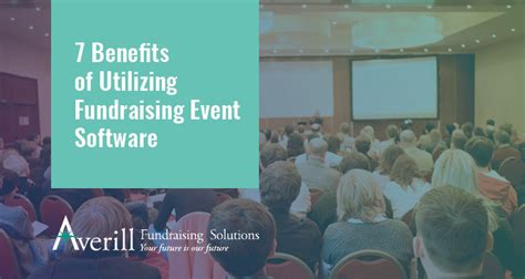 fundraising event software benefits