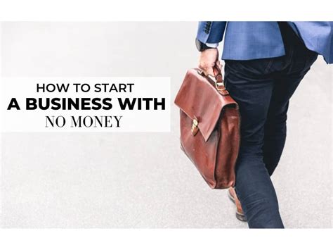 funds to start a business with no money