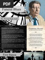 Funeral Blues Thesis Statement