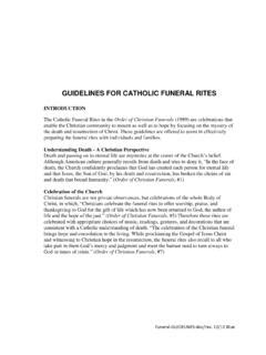 funeral guidelines ni
