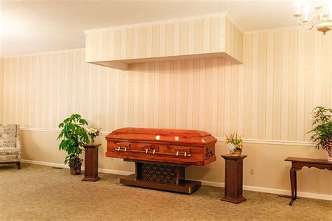 funeral home in justice
