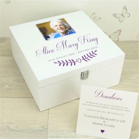 Funeral Memory Box Ideas