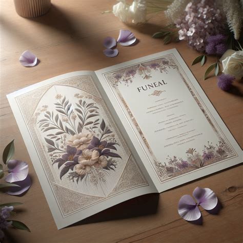 funeral program printing staples