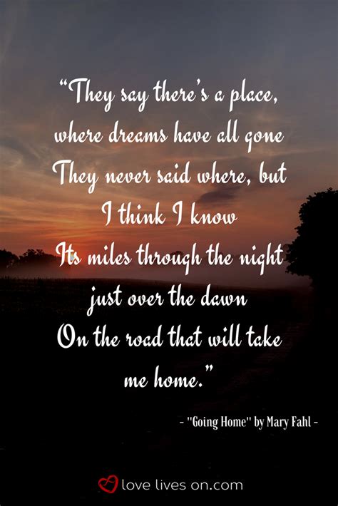 funeral song going home lyrics