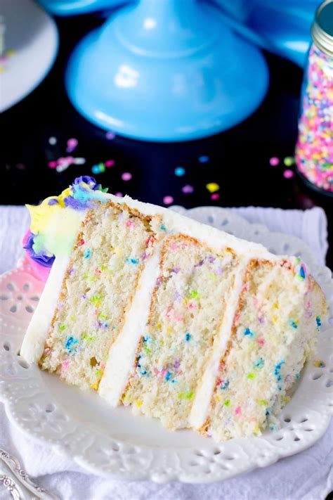 Funfetti Cake Using White Cake Mix