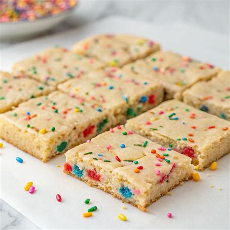 Funfetti Cookie Bars Recipe