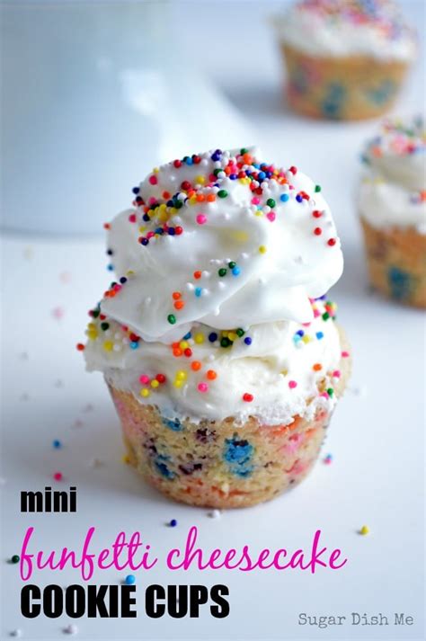 Funfetti Cookie Cups