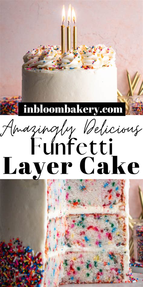 Funfetti Layer Cake From Box