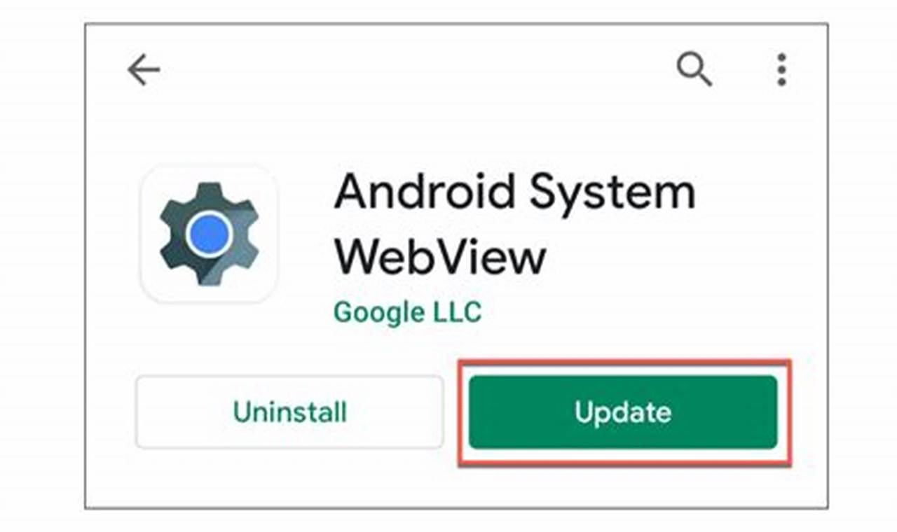 fungsi android system webview