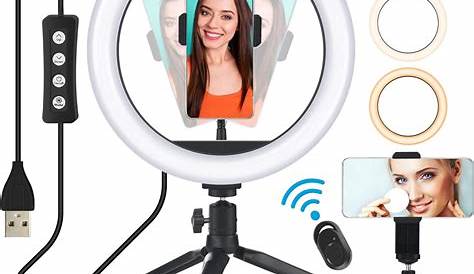 GustaveDesign Portable Photography Dimmable LED Selfie