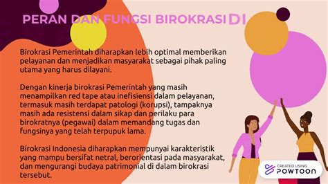 fungsi dan peran birokrasi