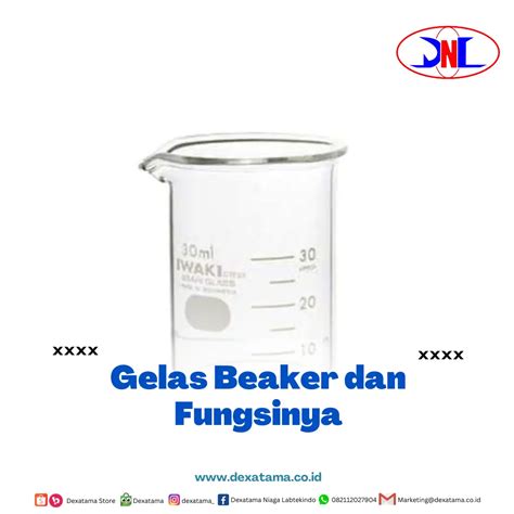 fungsi gelas beker