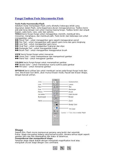 Fungsi Toolbox Pada Macromedia Flash rizqi