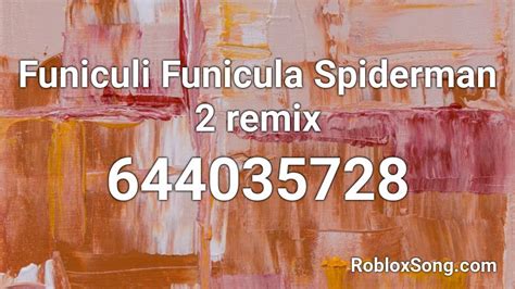 Roblox Funiculi Funicula ID