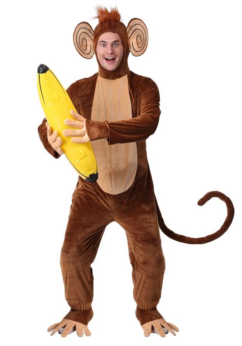 Adult Plus Size Funky Monkey Costume 2X