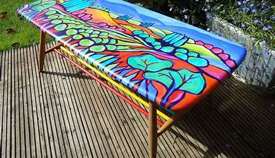 Funky Painted Coffee Table Ideas