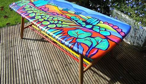 Funky Painted Coffee Table Ideas