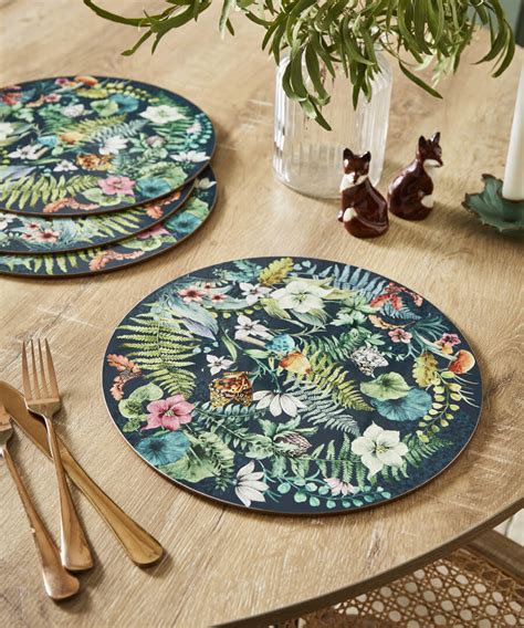 Funky Round Placemats