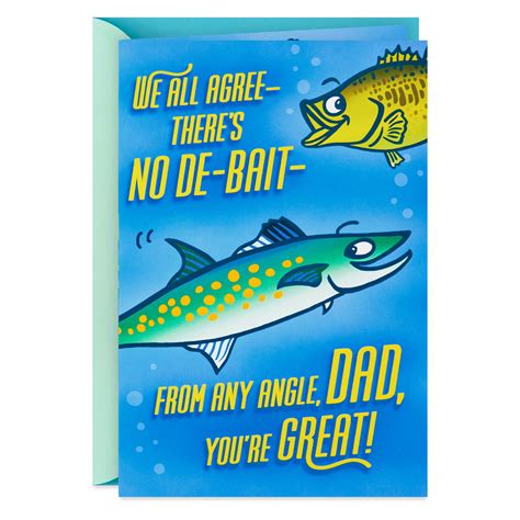 funny fishing birthday card sayings