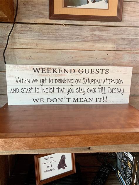 Funny Desk Sign Mini Sign Guest Room Funny Office Decor Etsy