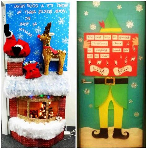 Funny Holiday Door Decorating Ideas