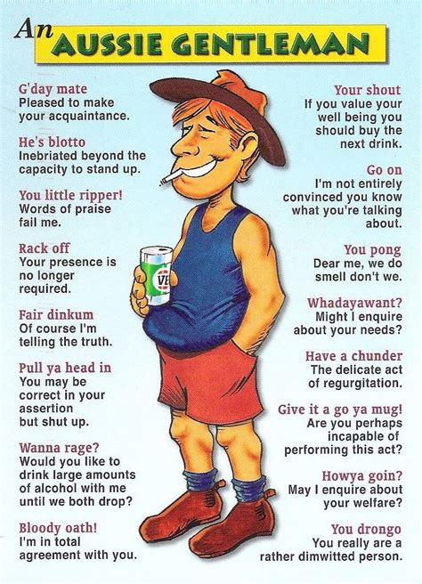 funny old aussie sayings