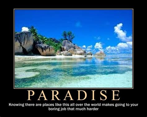 Funny Paradise Sayings