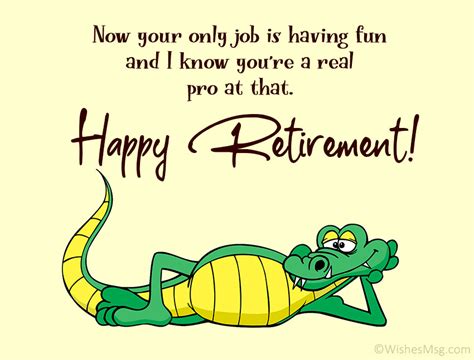 funny retirement sayings for friends