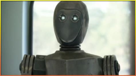 Funny Robot Touching Commercial Says Nothin