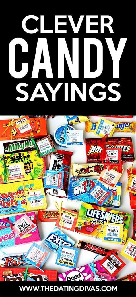 Funny Sayings with Candy Names