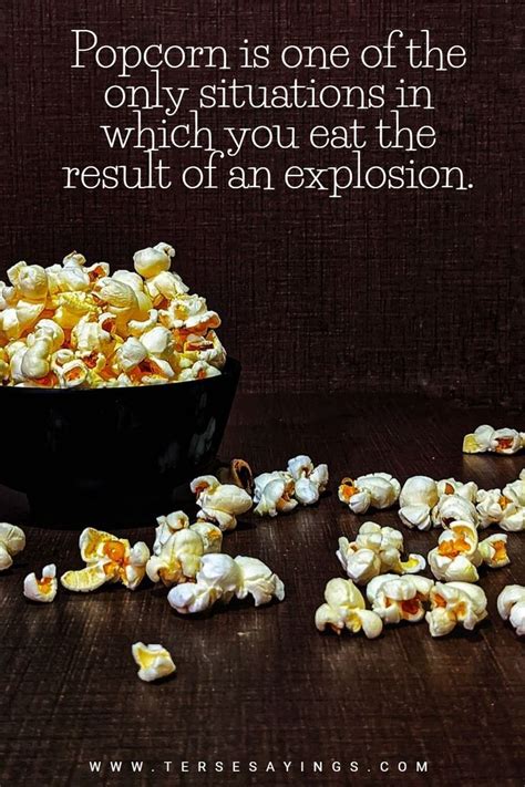 funny sayings with popcorn