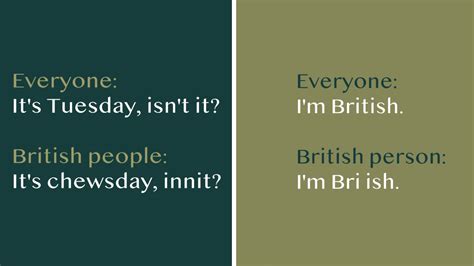 Funny Sentences to Say in British