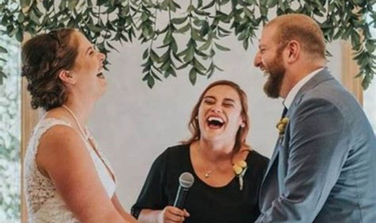 Unleash Laughter: The Ultimate Guide to Funny Wedding Ceremony Scripts