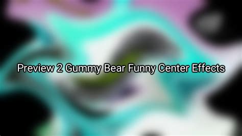 Funny Bear Effects