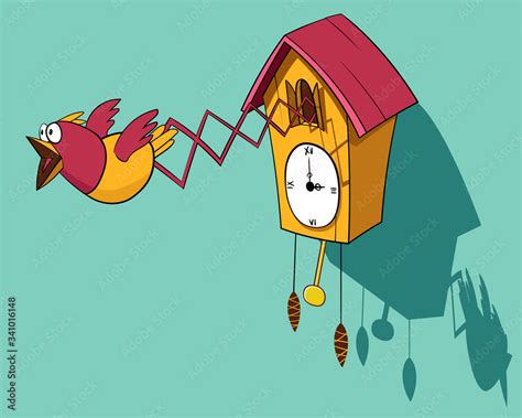 Funny Bird Clock