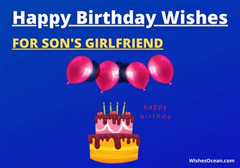 funny birthday wishes for sons girlfriend