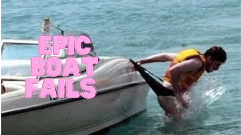 funny boat wrecks video