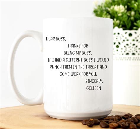 funny boss mug